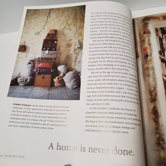 Life Unstyled Book by Emily Henson, 2021, Hardcover Home Decor Coffee Table Book - Picture 9 of 9